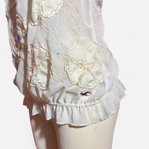 Vintage Hollister Embroidered Top